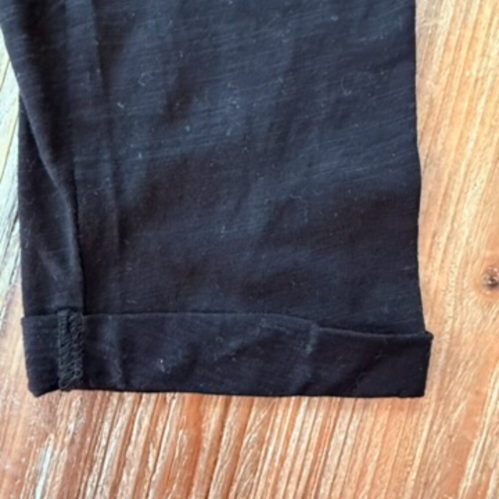 New Black Cotton Bleu Top - Picture 2 of 4